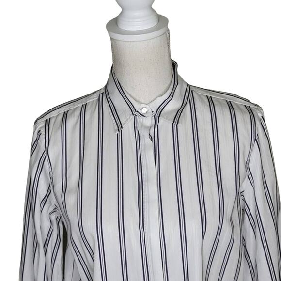 NWT Lauren Ralph Lauren Long Sleeve Blouse - Picture 2 of 10